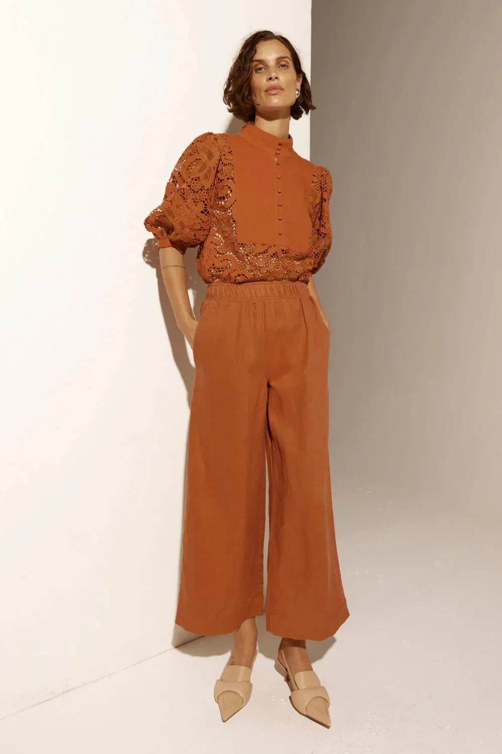 Deep Savings Deep Savings Zoe Kratzmann Wattage Pant in Toffee