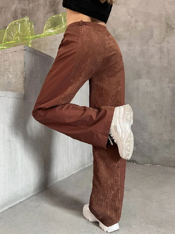 Weekend Savings Bonanza Weekend Savings Bonanza Casual Plain Zipper High Waist Long Women Pants Weekend Savings Bonanza Weekend Savings Bonanza Casual Plain Zipper High Waist Long Women Pants