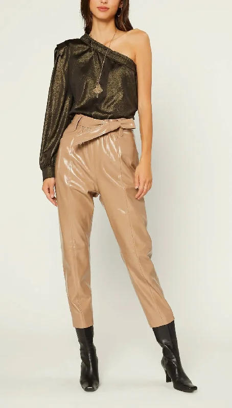 Weekend Deal Weekend Deal Rockaway High Waisted Crop Pant In Natural