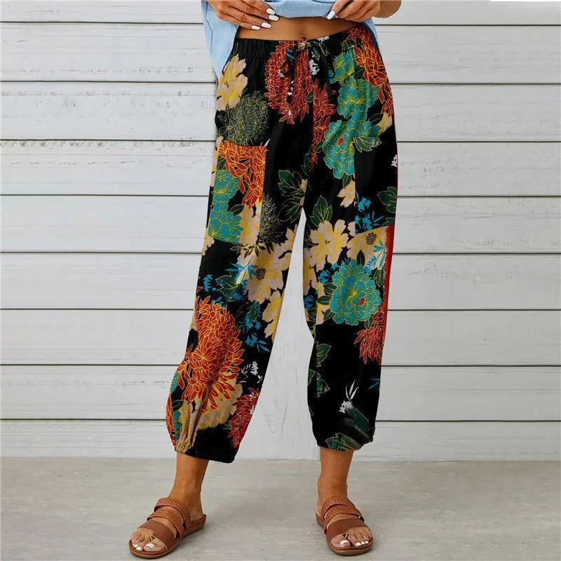 Final Offer Final Offer Fashionable Ethnic Print Casual Cropped Bloomer Pants Wholesale Womens Clothing N3823070300188 Final Offer Final Offer Fashionable Ethnic Print Casual Cropped Bloomer Pants Wholesale Womens Clothing N3823070300188