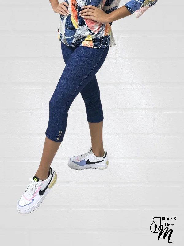 Weekend Discounts to Indulge In Weekend Discounts to Indulge In BLACK FRIDAY Capri Length soft women's Legging. Three button trim at the leg opening emcees the look Weekend Discounts to Indulge In Weekend Discounts to Indulge In BLACK FRIDAY Capri Length soft women's Legging. Three button trim at the leg opening emcees the look