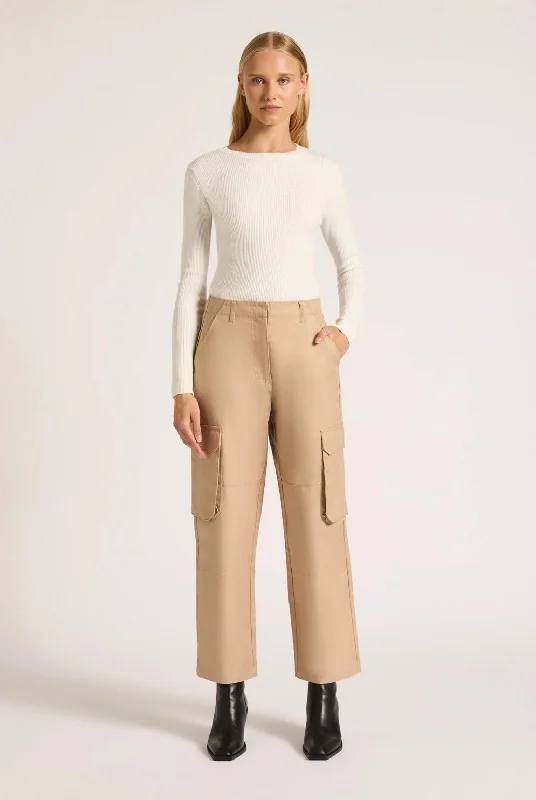 Super Bargain Super Bargain Nude Lucy Diego Pant in Tan