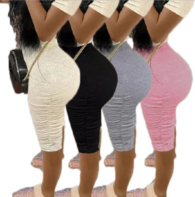 Special Offer Special Offer 2022 Wholesale sweat biker shorts ruched stacked sweat pants for woman Special Offer Special Offer 2022 Wholesale sweat biker shorts ruched stacked sweat pants for woman