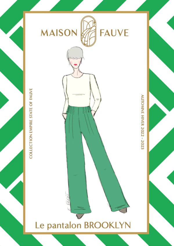 The Best Prices The Best Prices Brooklyn Trousers - Sewing Pattern | Maison Fauve