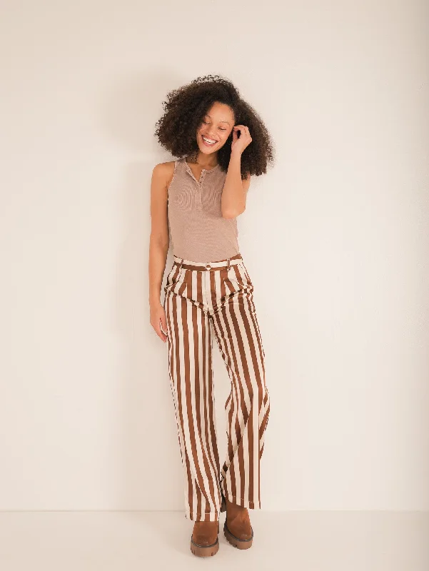 Value Deals Value Deals Cassie Striped Pants