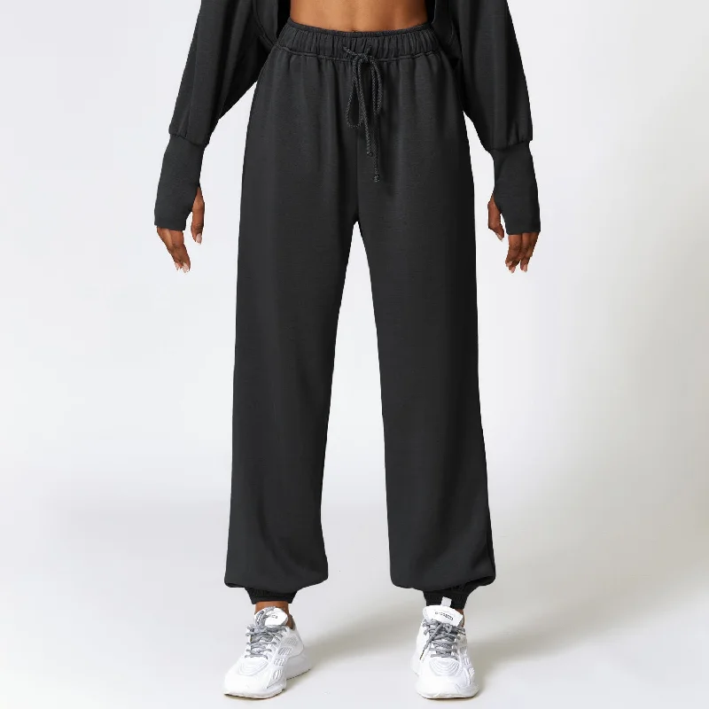 Weekend Deal Weekend Deal Womens High Waist Sports Sweatpants Solid Color Loose Straight Pants Wholesale Womens Clothing N3823122500004 Weekend Deal Weekend Deal Womens High Waist Sports Sweatpants Solid Color Loose Straight Pants Wholesale Womens Clothing N3823122500004