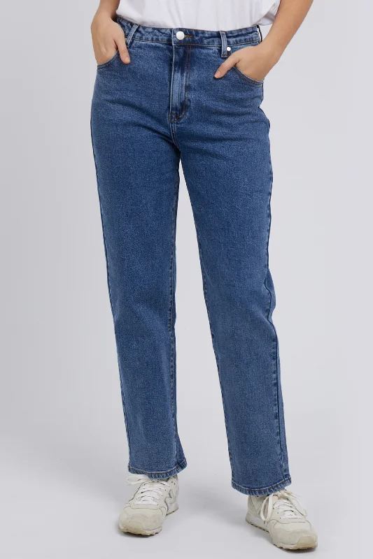 Limited Stock Limited Stock ENMORE WIDE LEG JEAN- Blue