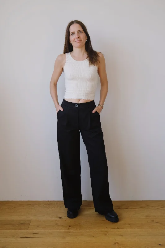 Weekend Discounts to Celebrate Weekend Discounts to Celebrate tencel pants - sila - black Weekend Discounts to Celebrate Weekend Discounts to Celebrate tencel pants - sila - black
