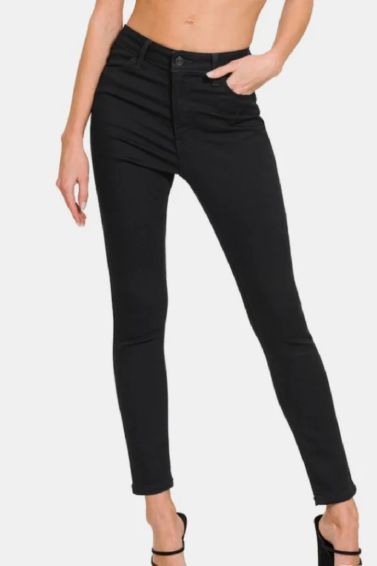 Big Savings Big Savings Black High Rise Skinny Jeans with Pockets
