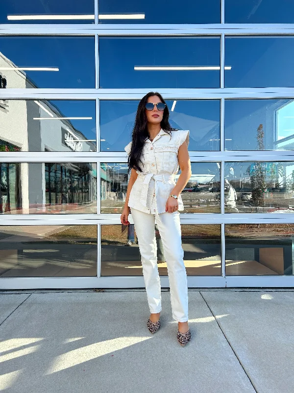 Limited Time Limited Time HIGH RISE PLEATED DENIM