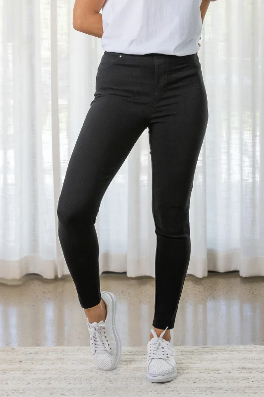 Take Advantage Take Advantage CONNIE PULL ON PANTS - Black
