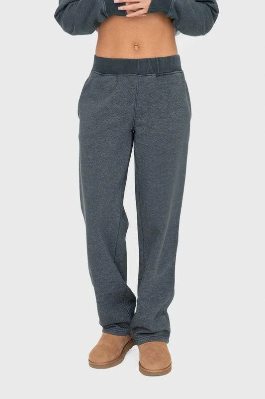 Weekend Bargains to Celebrate Weekend Bargains to Celebrate Mono B Elastic Waist Fleece Pants with Pockets Weekend Bargains to Celebrate Weekend Bargains to Celebrate Mono B Elastic Waist Fleece Pants with Pockets