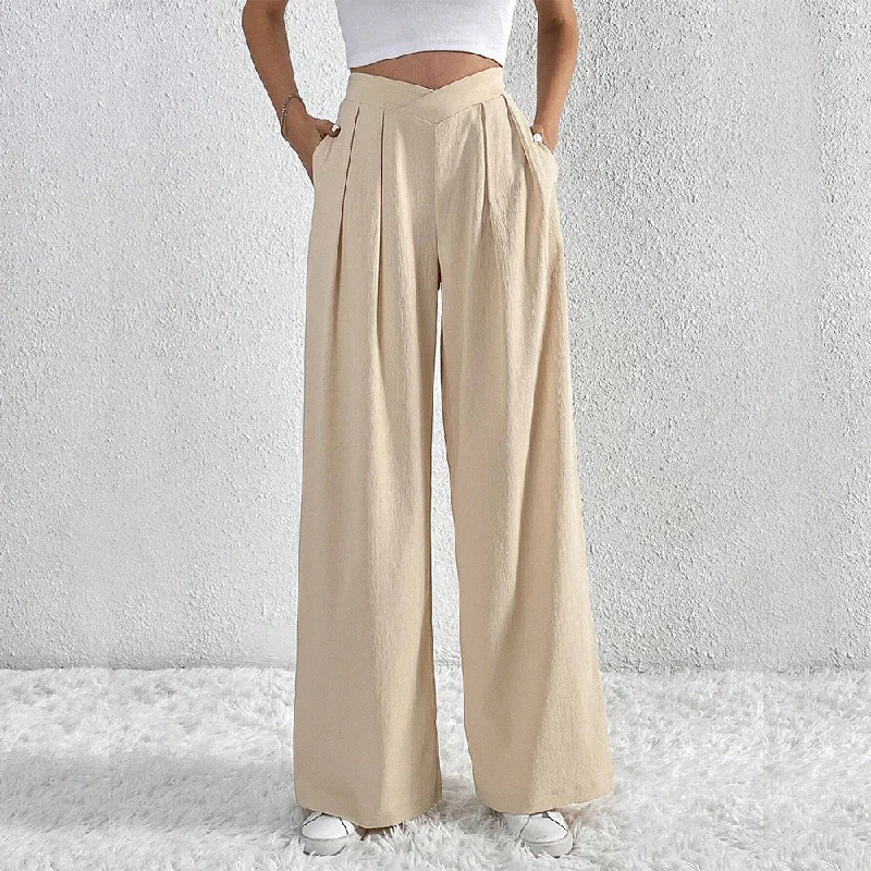Online Exclusive Online Exclusive Pleated Casual Wide Leg Pants Loose Pants Wholesale Womens Clothing N3824052000071 Online Exclusive Online Exclusive Pleated Casual Wide Leg Pants Loose Pants Wholesale Womens Clothing N3824052000071