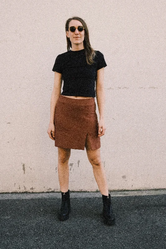 Celebrate the Weekend with Discounts Celebrate the Weekend with Discounts mini skirt - ainoha - marsala Celebrate the Weekend with Discounts Celebrate the Weekend with Discounts mini skirt - ainoha - marsala