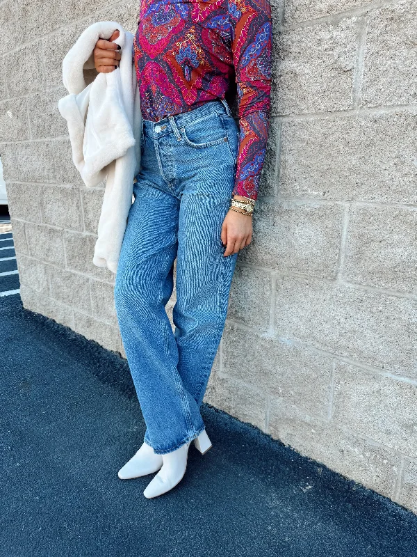 Lowest Rates Lowest Rates V-WAIST BAGGY JEAN