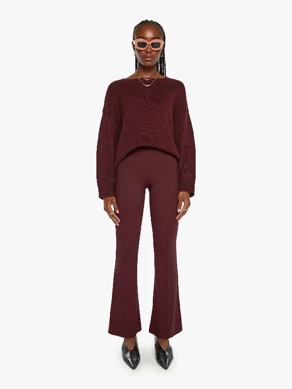 Limited Availability Limited Availability SABLYN Bailey High Rise Pintuck Flare - Bordeaux Limited Availability Limited Availability SABLYN Bailey High Rise Pintuck Flare - Bordeaux