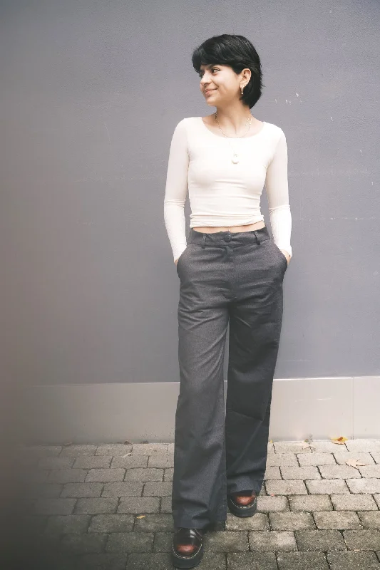 Exclusive Offers Exclusive Offers flanell pants - emil - anthracite