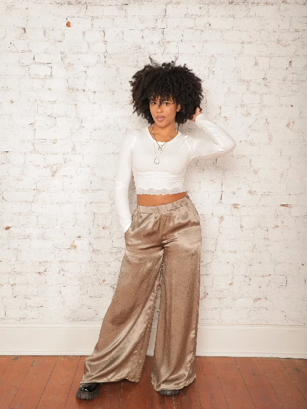 Weekend Discounts to Relish Weekend Discounts to Relish Nikita Satin Pants
