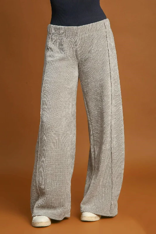 Massive Deals Massive Deals Umgee Elastic Waist Wide Leg Pants