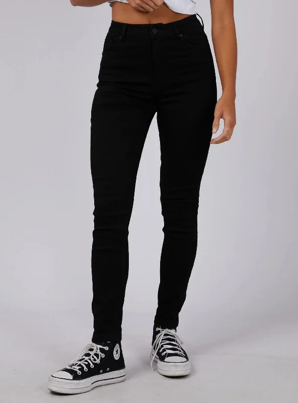 Closeout Closeout VICE HIGH SKINNY JEAN - Jet Black
