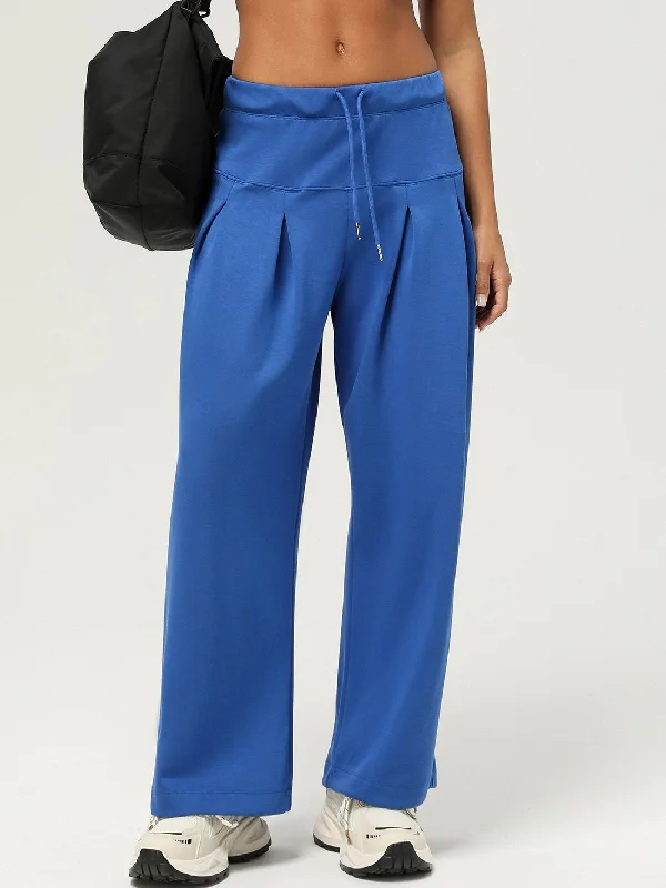 Value Deals Value Deals ZASUWA Female High-waisted Drawstring Ribbed Leisure Sports Pants Value Deals Value Deals ZASUWA Female High-waisted Drawstring Ribbed Leisure Sports Pants