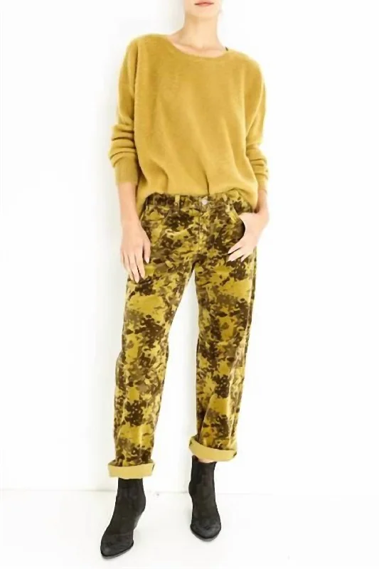 New Deal New Deal Alosa Trousers In Olio