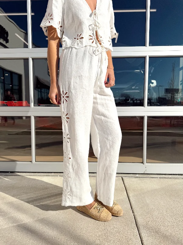 Limited Availability Limited Availability EMMIE LINEN PANT