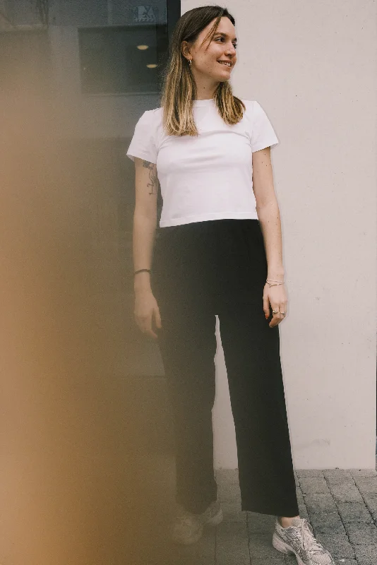 Mega Discount Mega Discount straight pants - tabita - black
