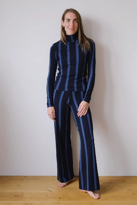 Weekend Specials to Grab Weekend Specials to Grab pants - betty - navy striped