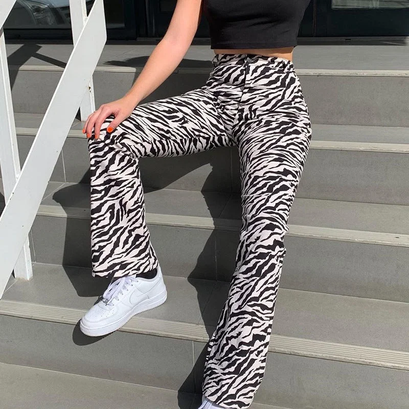 Price Break Price Break Fashionable Street Water Ripple Printed Micro-Flare Pants Wholesale Womens Clothing N3824040700338 Price Break Price Break Fashionable Street Water Ripple Printed Micro-Flare Pants Wholesale Womens Clothing N3824040700338