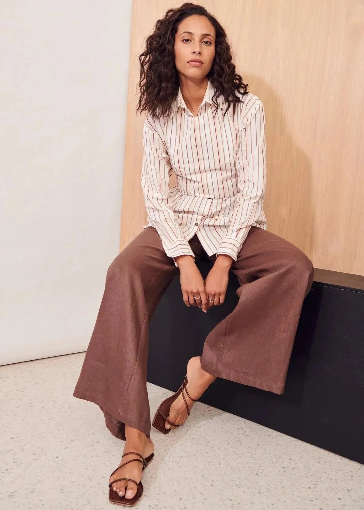 Members Only Members Only Apartment Clothing Gambit Pant in Chocolate