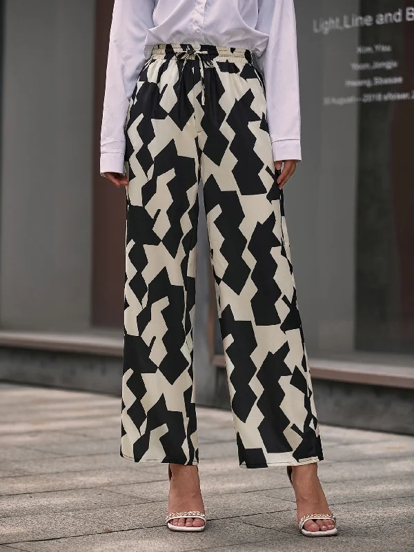 Weekend Savings Spree Weekend Savings Spree Elegant Geometric Pocket High Waist Long Women Pants Weekend Savings Spree Weekend Savings Spree Elegant Geometric Pocket High Waist Long Women Pants