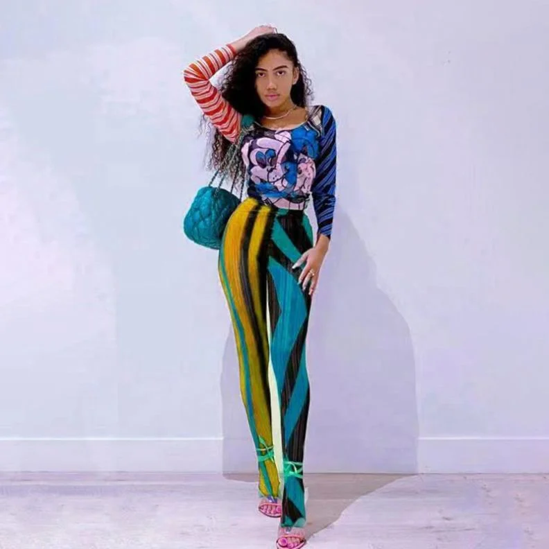 Price Blitz Price Blitz RX New arrival wholesale cheap clothing women's high waist printing trousers & pants fall ladies skinny pants Price Blitz Price Blitz RX New arrival wholesale cheap clothing women's high waist printing trousers & pants fall ladies skinny pants