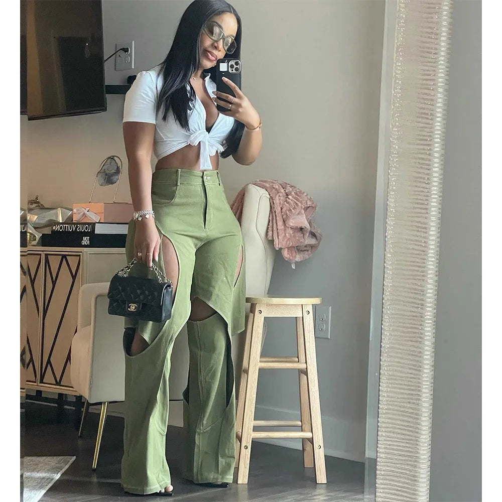Best Bargains Best Bargains Bomblook C1120PT01 Street Wear Hollow Out Cotton Pants & Trousers Crisscross For Women Lady Pants Best Bargains Best Bargains Bomblook C1120PT01 Street Wear Hollow Out Cotton Pants & Trousers Crisscross For Women Lady Pants