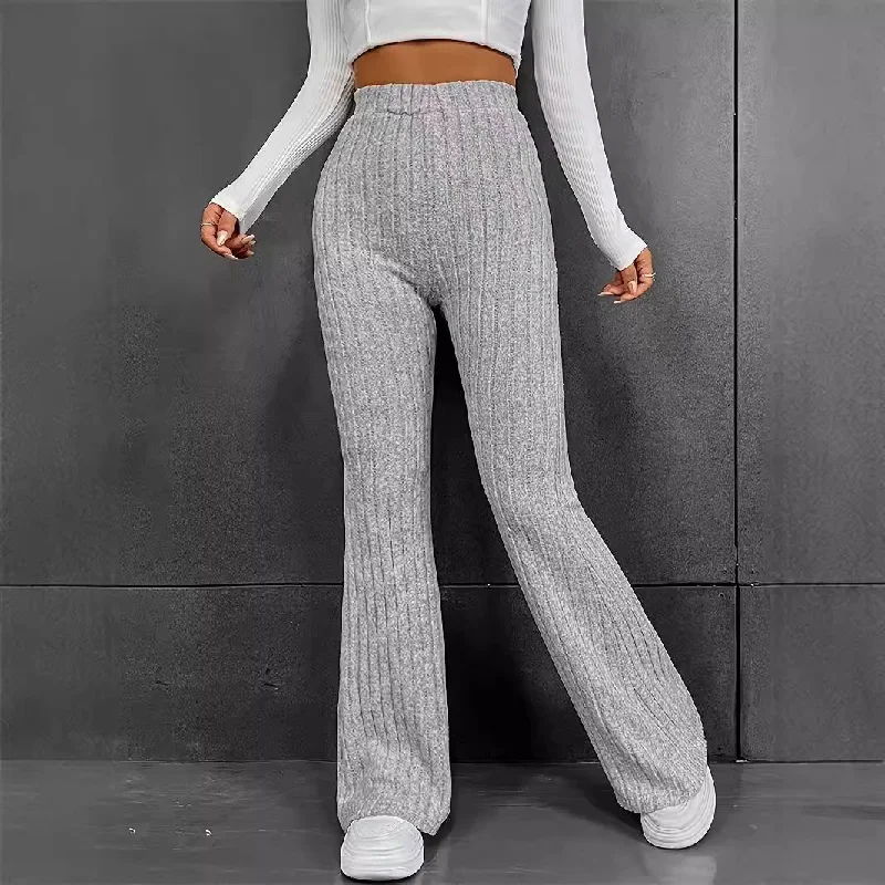 Savings Galore Savings Galore Casual Solid Color Flared High Waist Pants Slim Fit Trousers Wholesale Womens Clothing N3824121200049 Savings Galore Savings Galore Casual Solid Color Flared High Waist Pants Slim Fit Trousers Wholesale Womens Clothing N3824121200049
