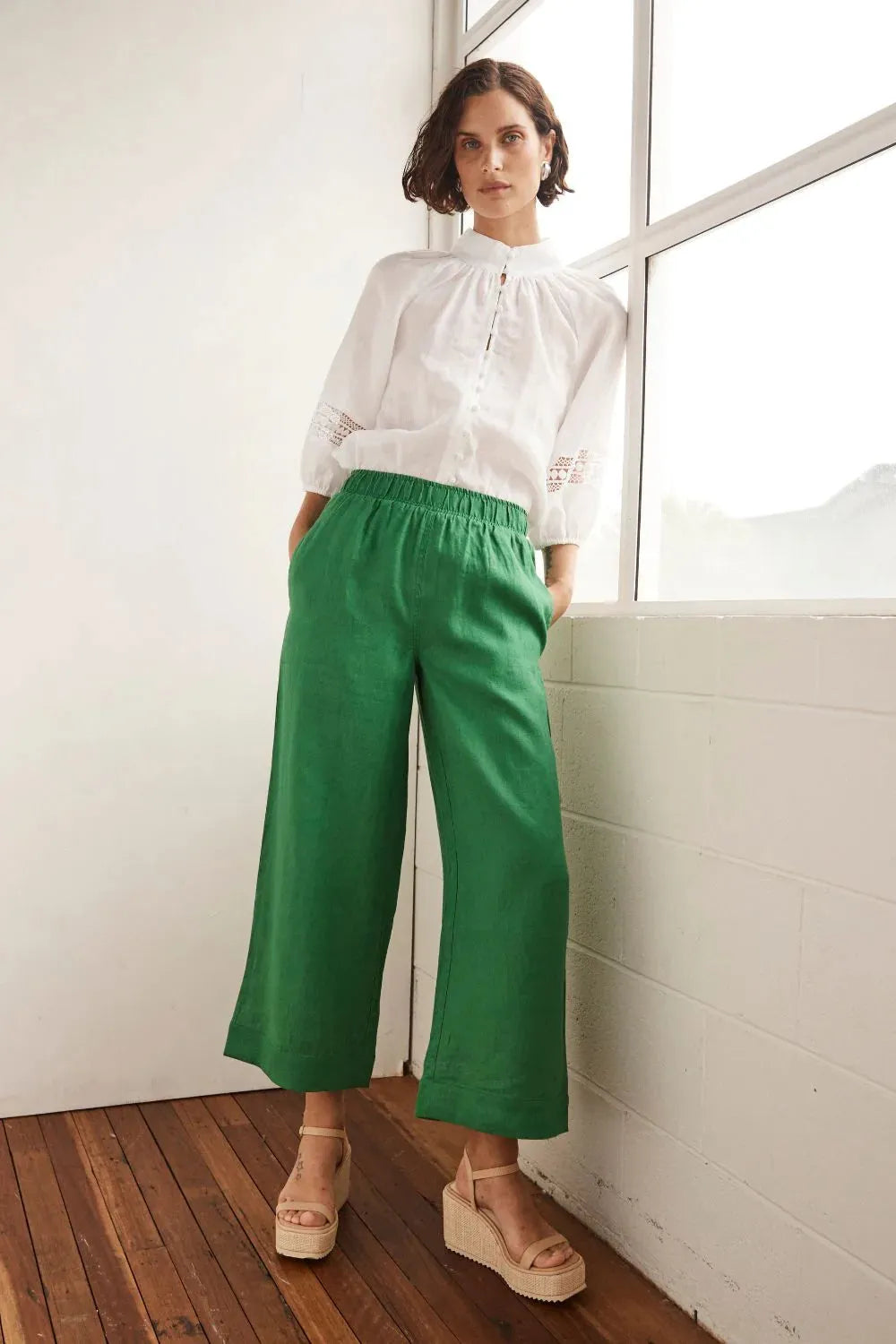 Clearance Sale Clearance Sale Zoe Kratzmann Wattage Pant in Palm Green