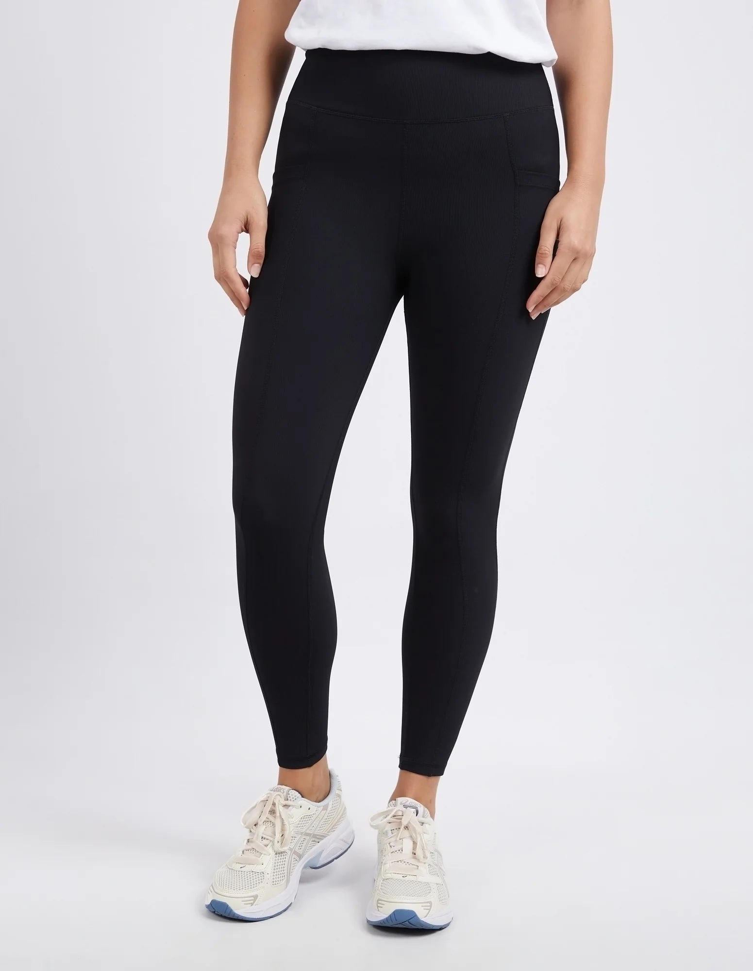 Act Now Act Now LUXE RIB LEGGING - Black