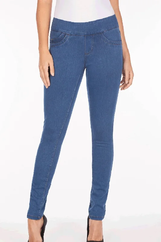 Reduced Price Reduced Price Pull-On Slim Jeggings In Blue Denim