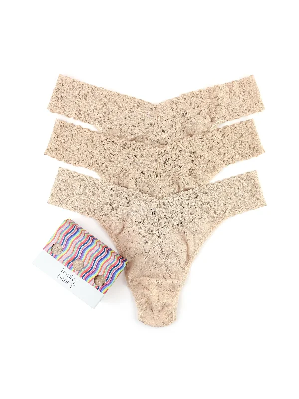 Limited Availability Limited Availability 3 Pack Original Rise Thongs Chai