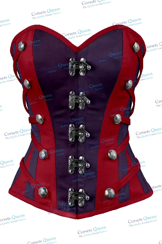Special Offer Special Offer Aisling Satin Overbust Corset With Buckles