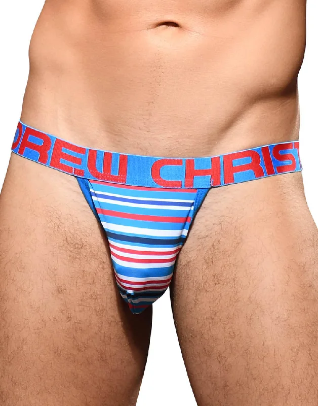 Clearance Sale Clearance Sale Andrew Christian Shore Stripe Jock w/ Almost Naked 92407 Clearance Sale Clearance Sale Andrew Christian Shore Stripe Jock w/ Almost Naked 92407