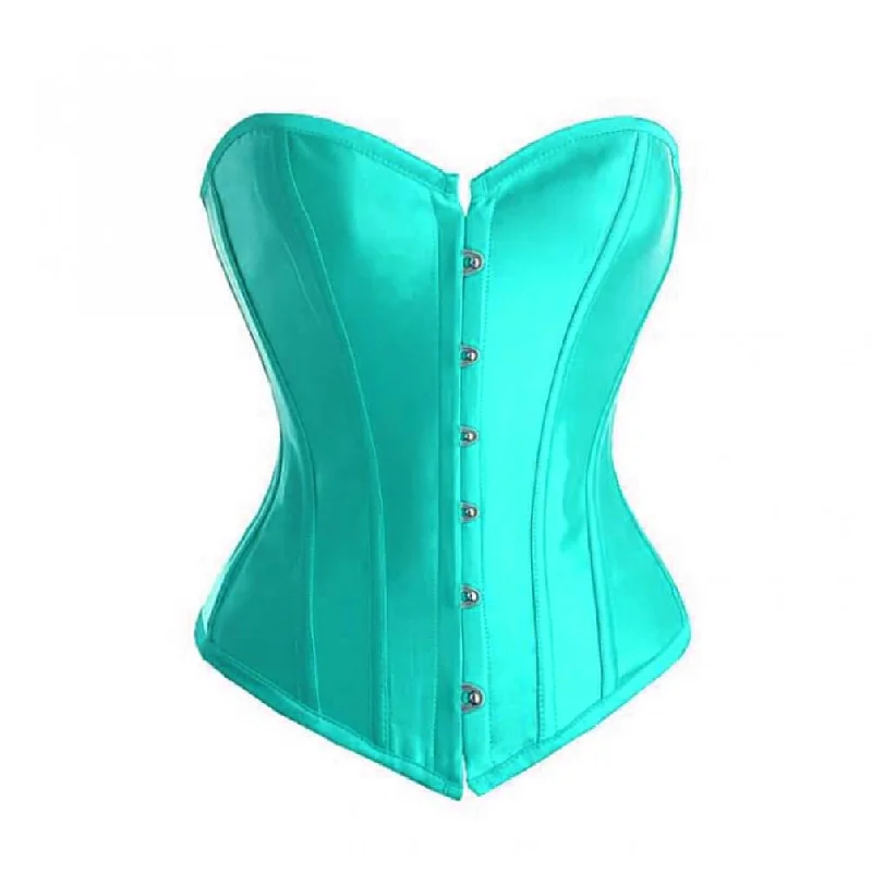 Closeout Deal Closeout Deal Baby Blue Satin Gothic Burlesque Corset Waist Training Bustier Overbust Closeout Deal Closeout Deal Baby Blue Satin Gothic Burlesque Corset Waist Training Bustier Overbust