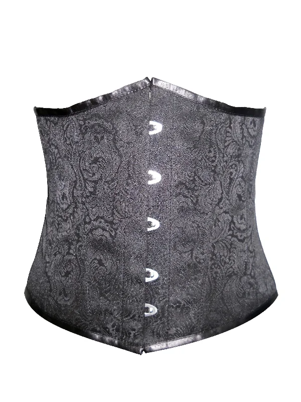 Weekend Bargains Galore Weekend Bargains Galore Black Brocade Gothic Steampunk Bustier Waist Training Burlesque Underbust Corset Costume Weekend Bargains Galore Weekend Bargains Galore Black Brocade Gothic Steampunk Bustier Waist Training Burlesque Underbust Corset Costume