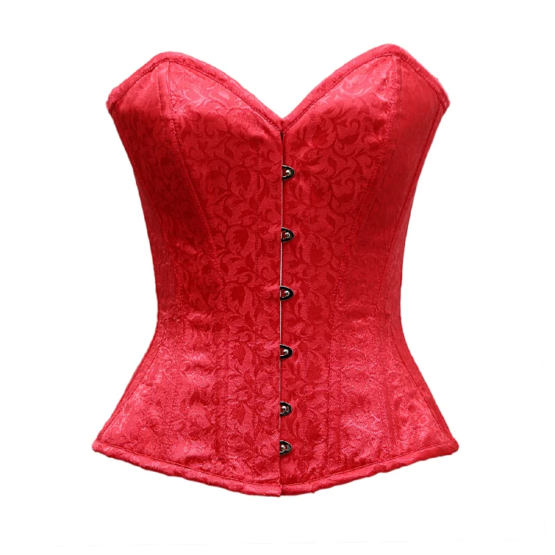 Weekend Deals That Please Weekend Deals That Please Blundell Fuchsia Satin Brocade Overbust Corset Weekend Deals That Please Weekend Deals That Please Blundell Fuchsia Satin Brocade Overbust Corset