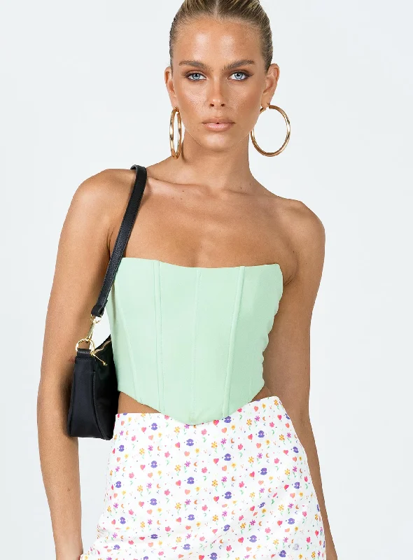 Referral Discount Referral Discount Carlie Top Green