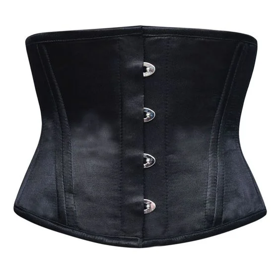Daily Special Daily Special Devine Black Satin Waist Training Corset