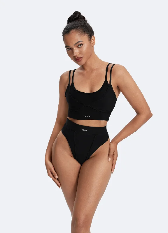 Sale Event Sale Event Double-Strap Cotton Bralette