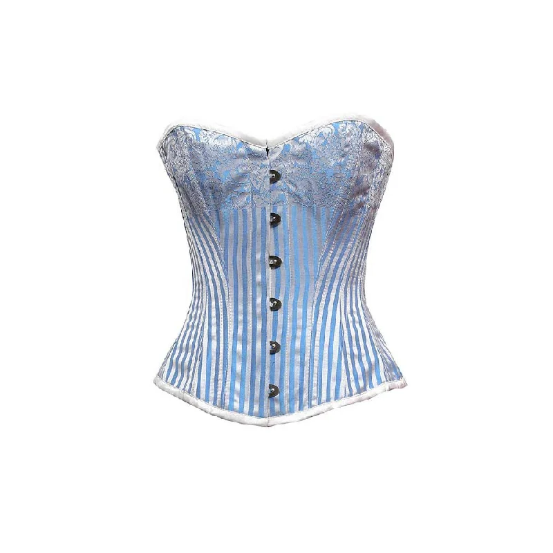 Stock Up Stock Up ELEGANT TURQUOISE /SILVER STRIPE BRO