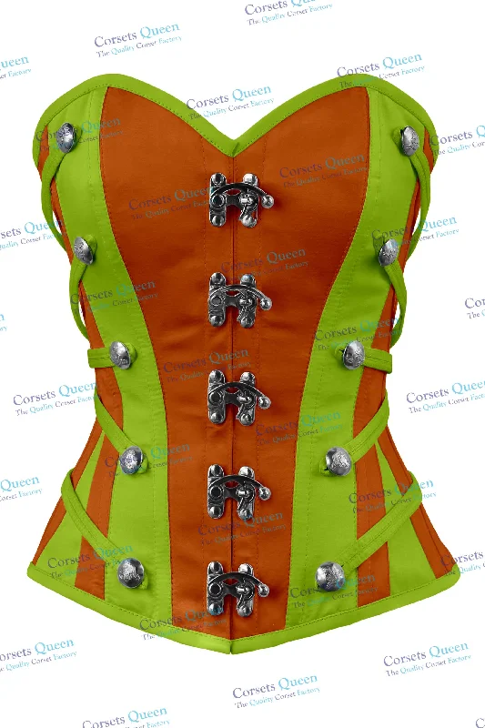 Weekend Bargains to Indulge In Weekend Bargains to Indulge In Galina Satin Overbust Corset With Buckles Weekend Bargains to Indulge In Weekend Bargains to Indulge In Galina Satin Overbust Corset With Buckles