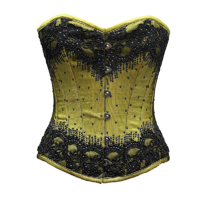 Super Sale Super Sale Kchier Embroidery Overbust Corset